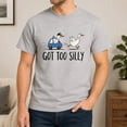 thumbnail image 6 of Got Too Silly Goose Graphic T-Shirt, Funny Unisex Classic Fit Tee, 6 of 9