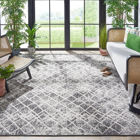 SAFAVIEH Cottage Jytte Geometric Indoor/Outdoor Area Rug