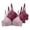 Pink, variant on Ohufall Women's Pack of 3 Push Up Bra Seamless Bralettes Everyday Bras Comfort Sleep Bra Full Coverage Bras, 38B/C-48B/C