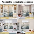 thumbnail image 5 of Mountains Kitchen Curtains Window Panels, Farmhouse Forest Nature Trees Landscape Insulated Window Treatment Curtain, Grommet Curtains for Bedroom/Living Room/Bathroom, 2 Piece 52"Wx84"L, 5 of 8