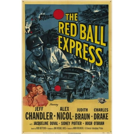 Red Eye Movie Poster - Posterazzi MOVGH6692 Red Ball Express Movie Poster - 27 x 40 in.