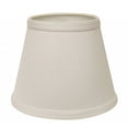 thumbnail image 3 of 19" White Empire Slanted No Slub Lampshade, 3 of 4