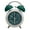 Green, variant on Blue Desktop Electronic Alarm Clock Smart Children Student Bedside Night Light Silent Bells