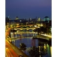 thumbnail image 2 of Posterazzi DPI1805054 River Liffey Bridges Dublin Ireland Poster Print by The Irish Image Collection, 12 x 15, 2 of 4