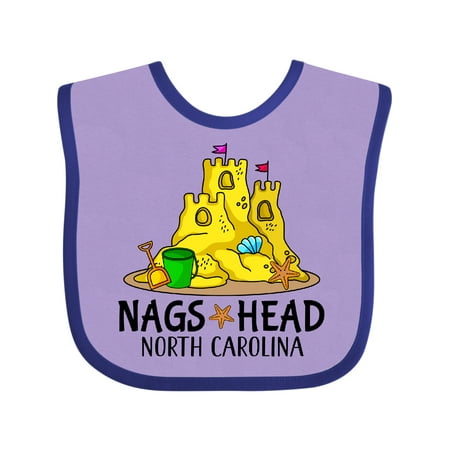 

Inktastic Nags Head North Carolina Boys or Girls Baby Bib