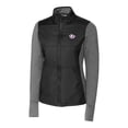 thumbnail image 2 of Women's Cutter & Buck Black TCU Horned Frogs Vault Stealth Hybrid Quilted Full-Zip Jacket, 2 of 3