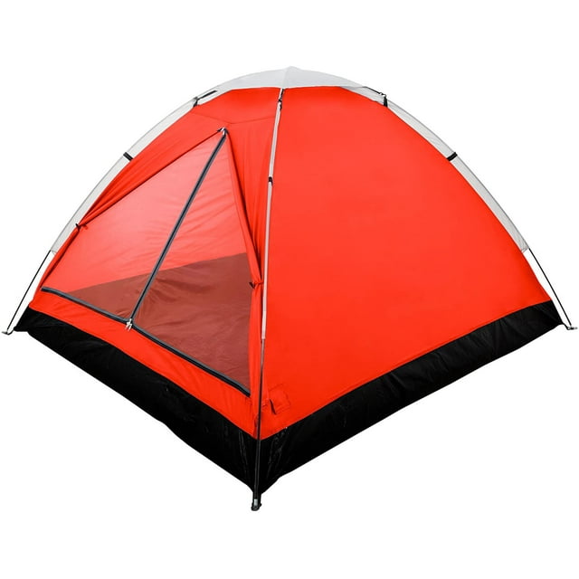 Résistant à l'Eau, Sac de Transport Amovible - Installation Facile - Idéal pour le Camping, la Randonnée et le Randonnée, Rouge