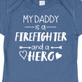 thumbnail image 4 of Inktastic My Daddy is a Firefighter and a Hero Boys or Girls Baby Bodysuit, 4 of 5