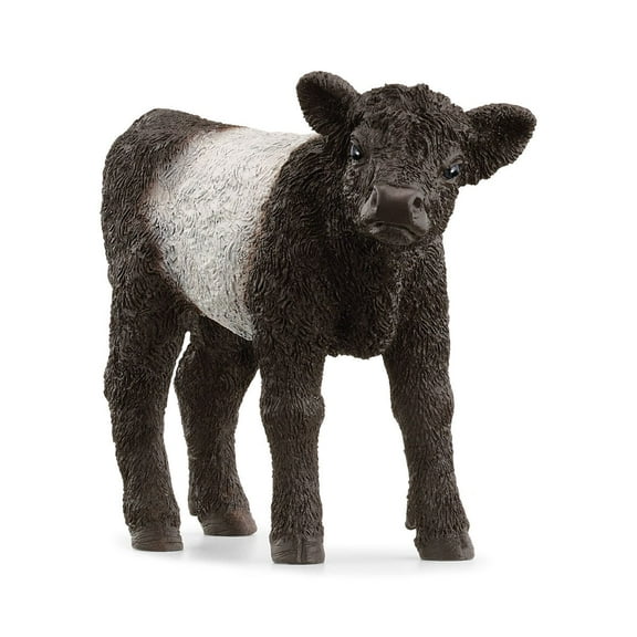 Schleich Farm World - Farm Animal Toy Galloway Calf Cow Figurine - Kids Ages 3 