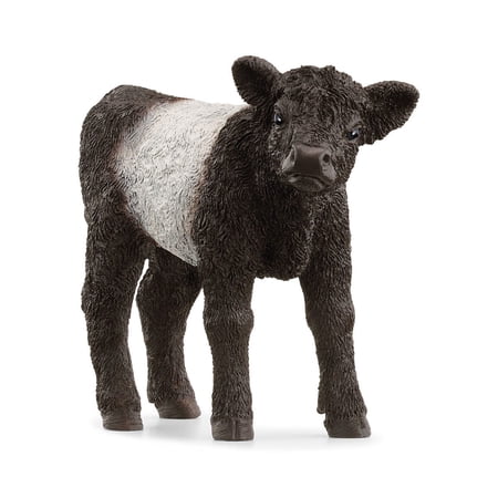 Schleich Farm World - Farm Animal Toy Galloway Calf Cow Figurine - Kids Ages 3+