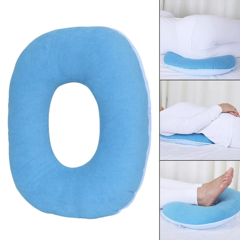 Afoxsos Blue Donut Seat Foam Cushion Pillow Helps Ease Tailbone