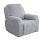 thumbnail image 1 of Nvzi Funda de sofá elástica de jacquard gris, funda de sillón reclinable para sala de estar, fácil de instalar, lavable, protector de sofá (1 asiento), 1 of 4