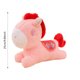 thumbnail image 2 of Muñeco mascota del caballo rojo del zodiaco chino, tejido de terciopelo, bordado dorado, decoración de escritorio y hogar, suerte y éxito, 23 cm, 300 g, 25 x 15 x 5 cm, regalo para festivales, 2 of 5