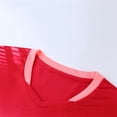 thumbnail image 6 of Qingpeng Kids Sports Training Short Sleeve V Neck Printed Top Elastic Waist Shorts Soccer Football Uniform Matching Outfit Set for Kids, 6 of 6