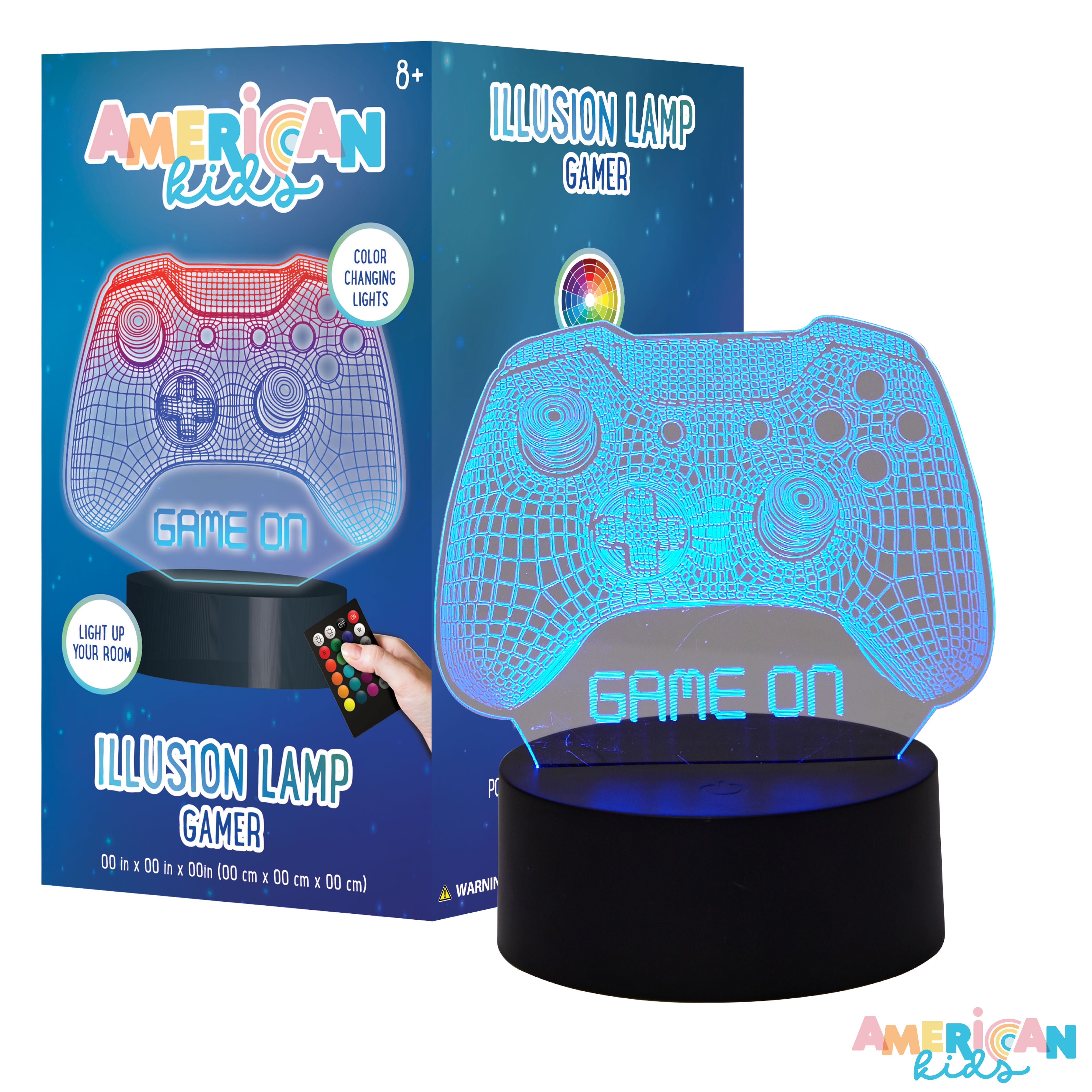 American Kids Gamer Illusion Lamp, 4.5
