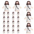thumbnail image 1 of 64 mini figuras de Jesús, Pascua Jesús te ama, juguetes de Cristo, pequeñas figuras de Cristo para esconder y buscar regalos de fiesta religiosa de la escuela dominical, regalo ,Black, 1 of 7