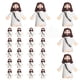 thumbnail image 1 of 64 mini figuras de Jesús, Pascua Jesús te ama, juguetes de Cristo, pequeñas figuras de Cristo para esconder y buscar regalos de fiesta religiosa de la escuela dominical, regalo ,Black, 1 of 7