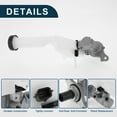 thumbnail image 4 of Unique Bargains Brake Master Cylinder for Nissan Sentra 2014-2019 Durable No.460101KA0A Engine Compartment Hydraulic Master Cylinder Silver Tone,White 1 Pcs, 4 of 7