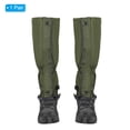 thumbnail image 3 of Unique Bargains Couvre-Chaussures Imperméables pour Jambes Randonnée Vert Olive m, 3 of 6