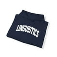 thumbnail image 4 of Linguistics Linguist Graduation Hoodie, Gifts, Hooded Sweatshirt, 4 of 4
