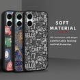 thumbnail image 4 of LYM-Phone Case For BLU G53, Anti-dust Fashion Design Soft case TPU Waterproof Cute Durable Dirt-resistant Anti-knock Cartoon Full wrap protective Shockproof Cover Back Cover Silicone, 4 of 9