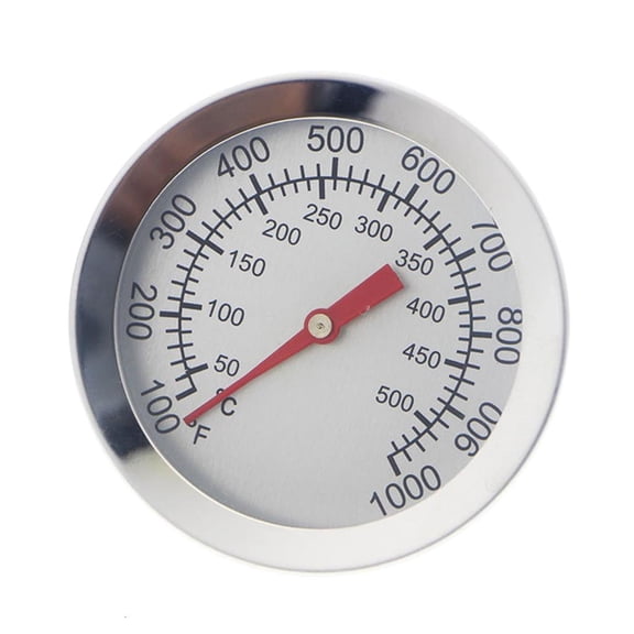 YongCo BBQ Grills Smoker Temperature Gauges Pit Barbecue Thermometers Steel Temp Gauges for Meat Cooking Port