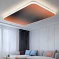 thumbnail image 2 of Orange Black Ombre Fluorescent Light Covers, Modern Gradient Abstract Art Magnetic Light Covers for Ceiling Lights, Fluorescent Ceiling Shade Filters for Classroom Bedroom Office 4x2Ft x 1PCS, 2 of 8