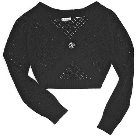 No Boundaries - Juniors Crochet Shrug