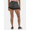 thumbnail image 3 of No Boundaries Crinkle Shorts with Crochet Trim, 3.75" Inseam, Women's and Women's Plus, 3 of 5