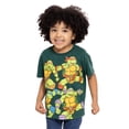 thumbnail image 2 of Teenage Mutant Ninja Turtles Toddler Graphic Crewneck Tee with Short Sleeves, Sizes 12M-5T, 2 of 5
