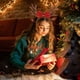 thumbnail image 5 of Decoraciones de Fiesta de Navidad Bandera de Sombrero de Navidad, Accesorios de Pelo de Cuerno de Ciervo, Bandera de Navidad, Decoraciones de Navidad, Decoraciones de Fiesta de Navidad Accesorios de P, 5 of 6