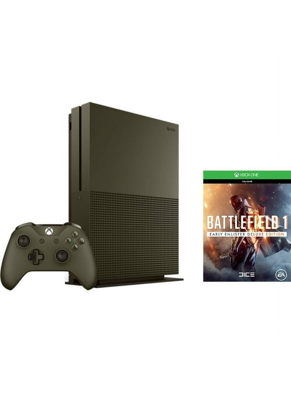 Microsoft Xbox One S Battlefield 1 Special Edition Bundle (1TB)