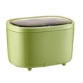 thumbnail image 2 of Cubo de basura para encimera perfecl con tapa soporte ajustable para teléfono móvil verde, 2 of 8