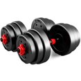 thumbnail image 4 of Cheers.US 2Pcs Professional Accessories Dumbbell Bar Dumbbell Grip Bar + Nut Dumbbell Bars Durable Prime Dumbbell Bars Barbell Handle Dumbbell Handle for Gym Training Workout Sport, 4 of 7