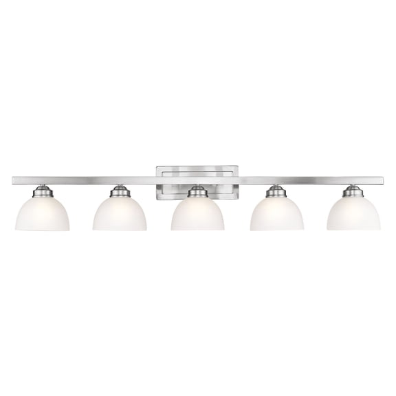 Livex Lighting Somerset Bath 5 Light in Brushed Nickel