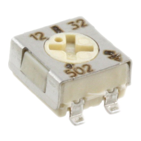 Pack of 5 3223J-1-205E Trimmer Resistors SMD 2MOHM 0.125W 20% J LEAD SIDE