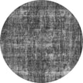 thumbnail image 1 of Ahgly Company Indoor Round Oriental Gray Industrial Area Rugs, 3' Round, 1 of 4