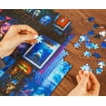 thumbnail image 6 of House of Horrors and Scary Movies 1000 Piece Jigsaw Puzzle By Rachid Lotf, 6 of 7