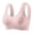 Pink, variant on Seamless Mastectomy Bra Women Full Coverage Wireless Post-Surgery Bra for Silicone Breast Inserts