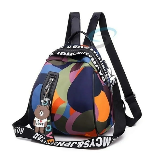 Bolsa Mochila Mujer Juvenil Cierre Antirrobo Back Pack Antirrobo mohila, juvenil, colores