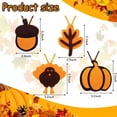 thumbnail image 3 of Yuarrent 24 unidades/juego de decoración colgante de Acción de Gracias para Hotel, sala de estar, dormitorio, chimenea, pancarta portátil, adorno para Kits de decoración para fiestas Yuarrent HA068277-00B, 3 of 6