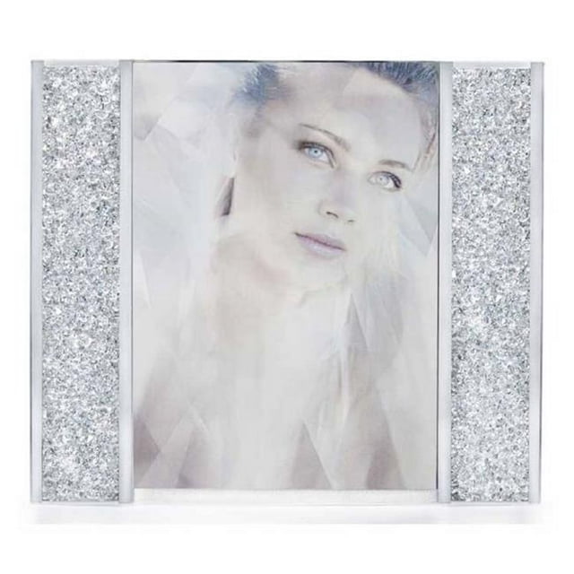 Jiallo 16042 5 x 7 in. Starlet Crystal Filled Photo Picture Frame