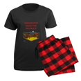 thumbnail image 5 of CafePress - I Love Geology Women's Dark Pajamas - Women's Short Sleeve Print T-Shirt and Pants Dark Cotton Pajama Set, 5 of 7