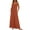 Brick Red, variant on Women's Summer One Piece Jumpsuits 2025 Casual Spaghetti Strap Loose Wide Leg Long Pant Rompers With Pockets