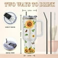 thumbnail image 3 of Sisters Gifts from Sister, Sister Tumbler for Best Friends, Birthday Gift for Women, Friendship Bestie Gifts for Mothers Day, 40 Oz Tumbler with Handle Lids and Straw, 3 of 6