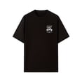 thumbnail image 1 of [Camiseta de motos para hombre] Camiseta gráfica de mezcla de algodón para hombre | Camiseta informal de manga corta con cuello redondo, estampado blanco, diseño de piezas y accesorios de Los Ángeles,, 1 of 6