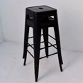 thumbnail image 2 of Heavenly Collection Black Metal Counter Stool, 2 of 7