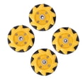 thumbnail image 3 of Rueda Omni, rueda Mecanum Robot inteligente Robot inteligente Accesorios para coche Componentes de juguete DIY compactos y ligeros, 3 of 13