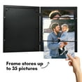 thumbnail image 3 of Americanflat 11x14 Picture Frame with Polished Plexiglass Storage Quick Change Frames Holds Photos - Black, 3 of 8