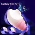 thumbnail image 3 of Conch Shape Clitoral Stimulator with 10 Sucking Modes,Sucking Vibrator Female Sex Toys,Rose Mini Vibrator for Women Couples Adult Sex Toys-White Pink, 3 of 6